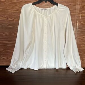 Abercrombie & Fitch Long Sleeve Blouse Button Down Size Small